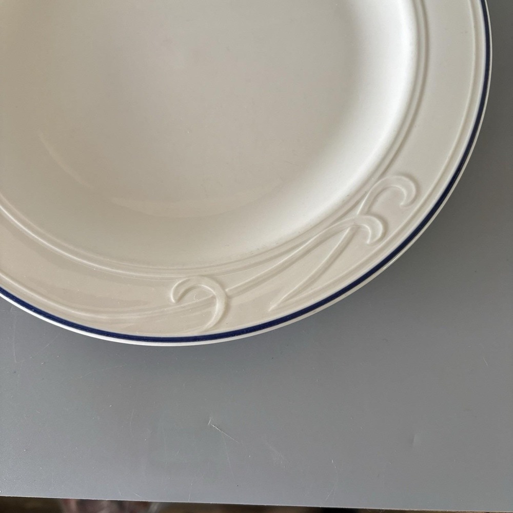 San Diego Yacht Club Homer Laughlin Dinner Plate Boat Nautical Burgee Flag Vtg - Picture 6 of 8